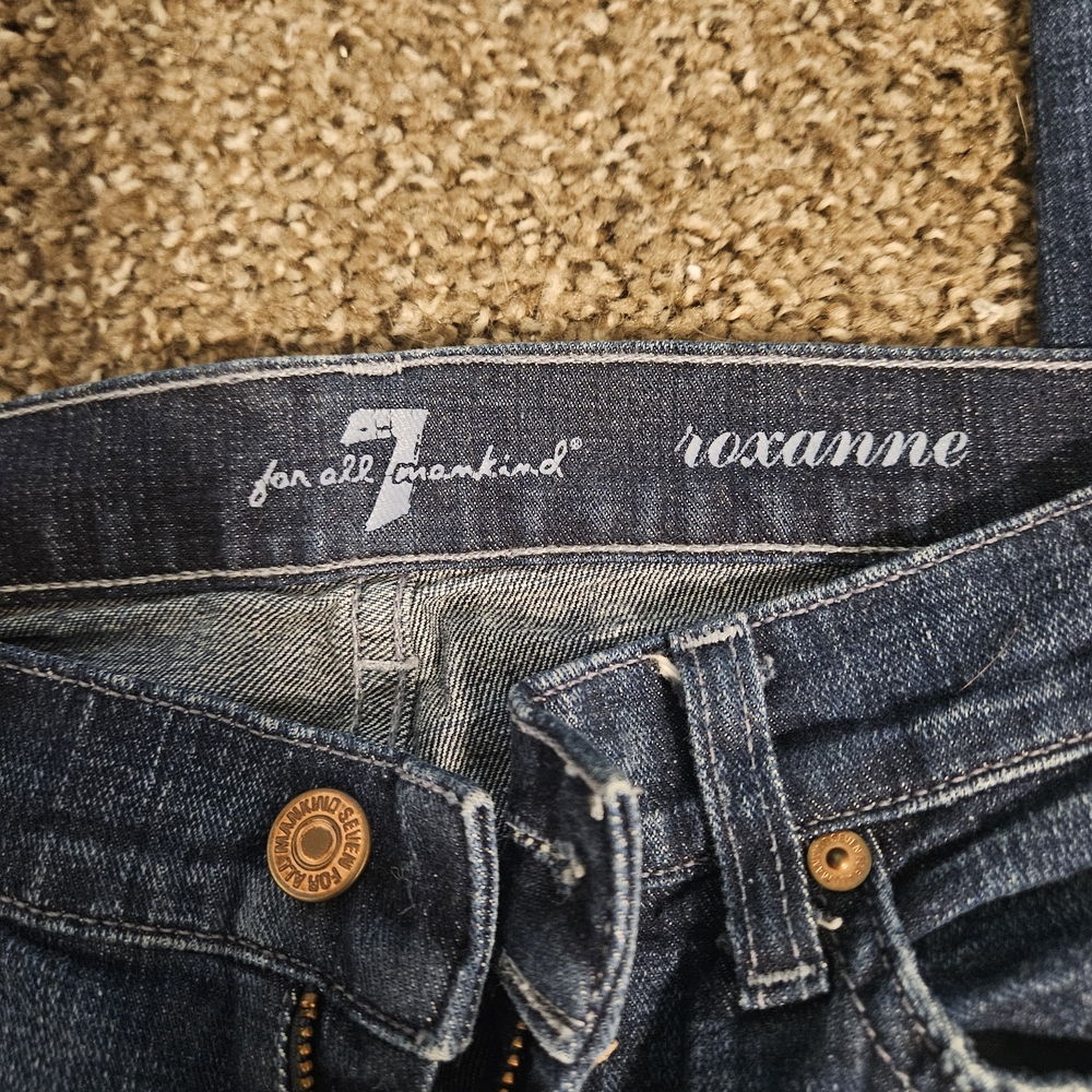 7 For All Mankind Women's Skinny Jeans - Picture 2 of 5